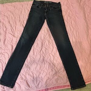 American Eagle Outfitters Dark Blue Skinny Jeans